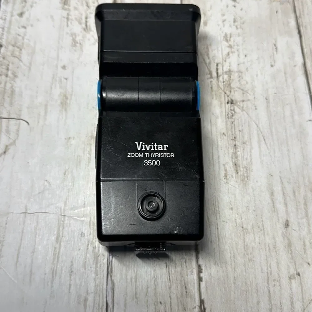 Vivitar‎ Zoom Thyristor 3500 Shoe Mount Flash DM/O WORKS